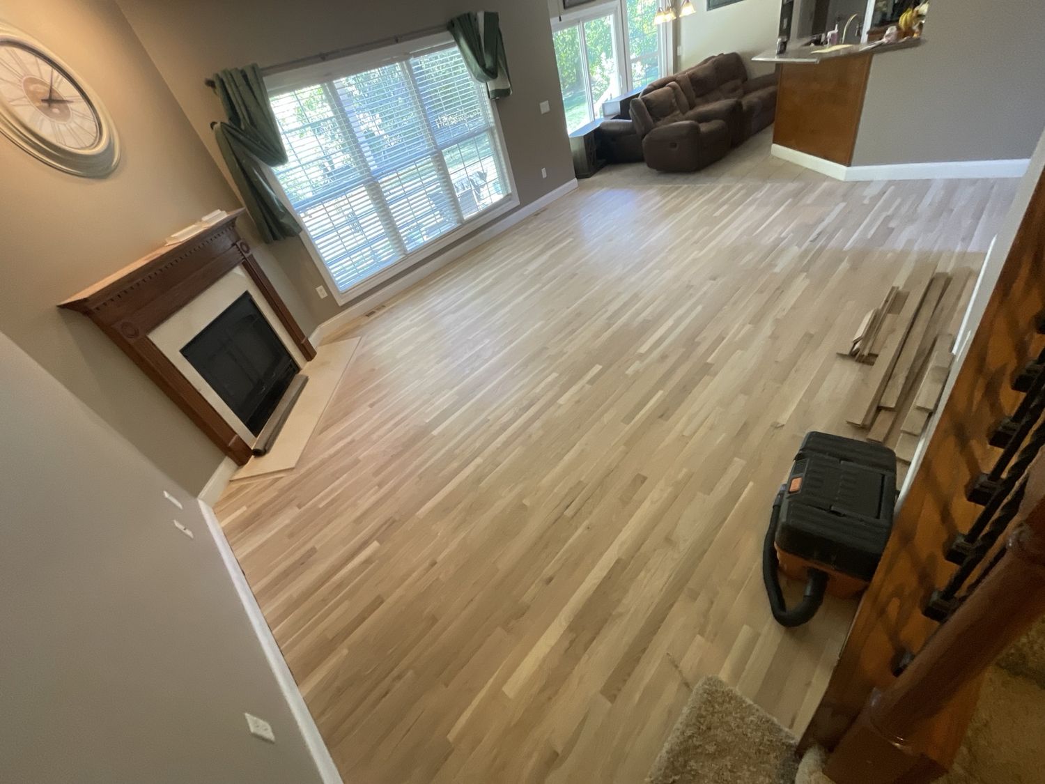 Allen's Flooring completed project